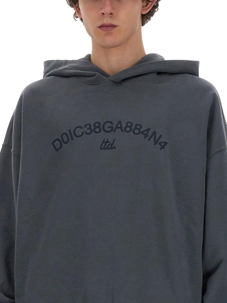 DOLCE & GABBANA FELPA CON LOGO