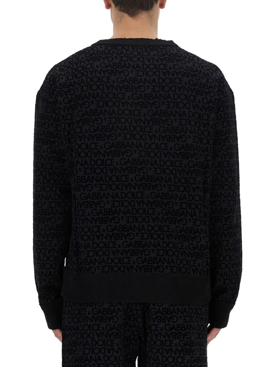 DOLCE & GABBANA FELPA CON LOGO
