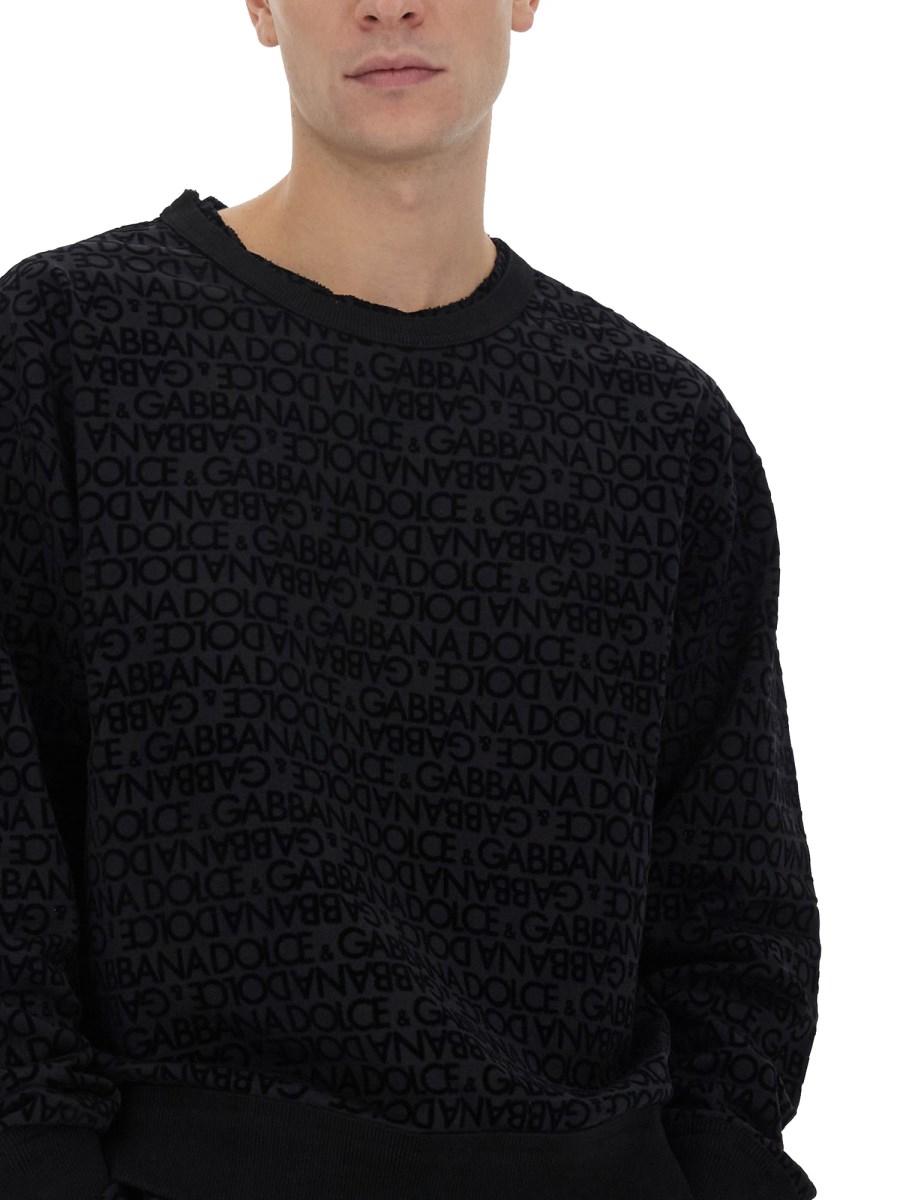DOLCE & GABBANA FELPA CON LOGO