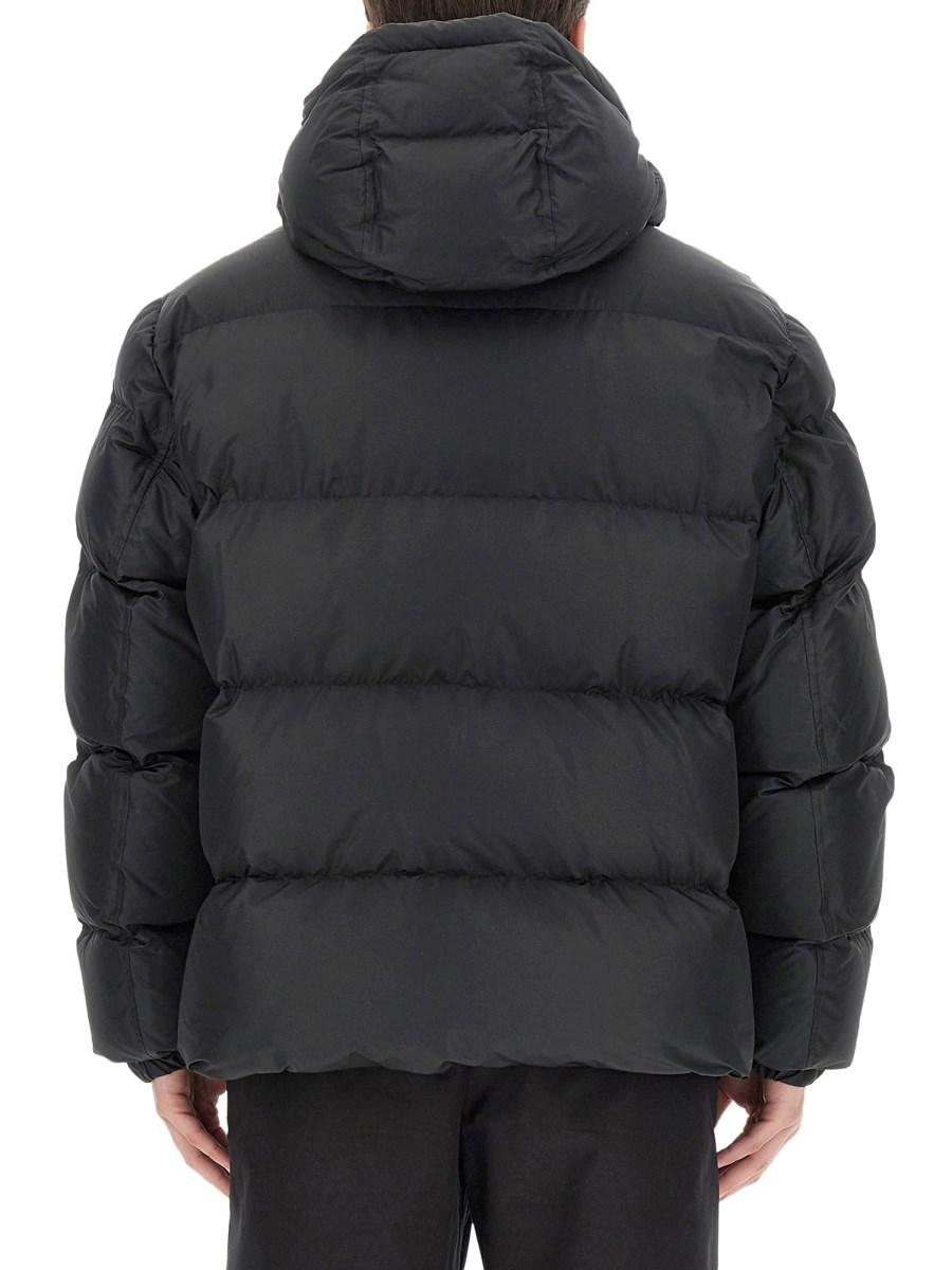DOLCE & GABBANA GIACCA IN NYLON CON PLACCA LOGO
