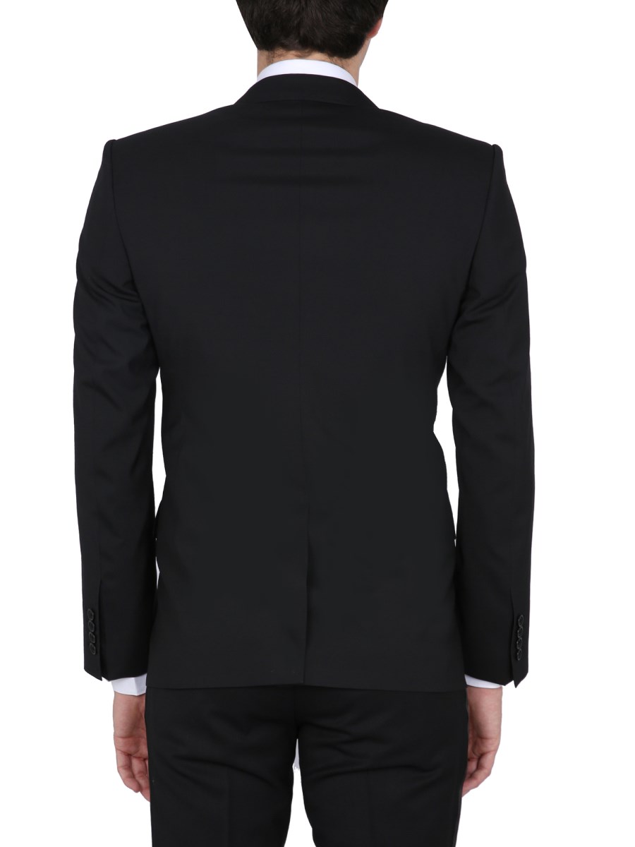 DOLCE & GABBANA GIACCA MONOPETTO IN LANA VERGINE