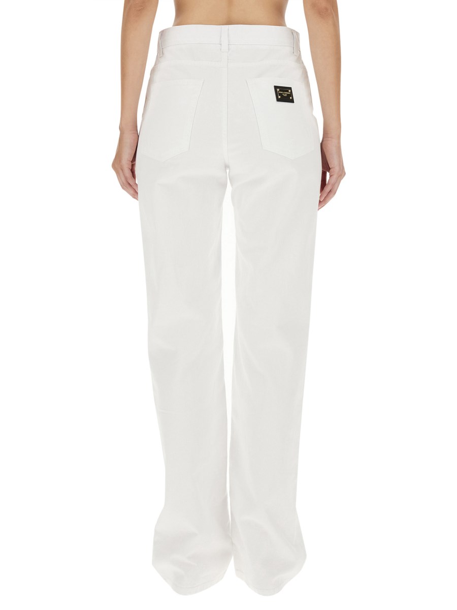 DOLCE & GABBANA JEANS BOYFRIEND IN DENIM DI COTONE