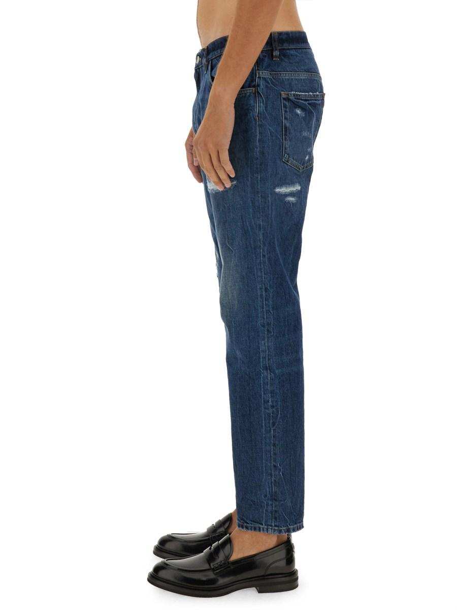DOLCE & GABBANA JEANS LOOSE IN DENIM STRETCH