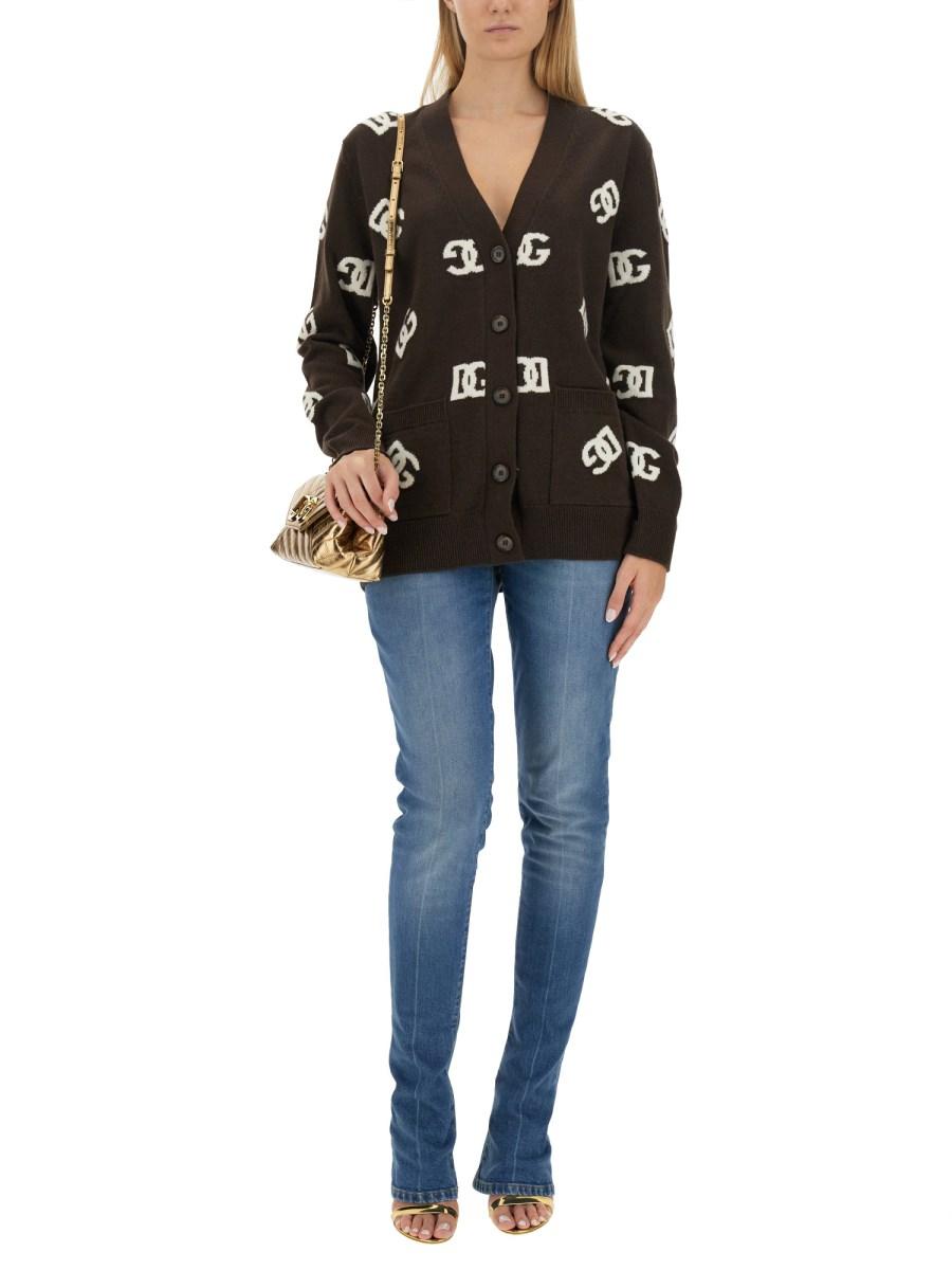 DOLCE & GABBANA JEANS SKINNY FIT IN DENIM DI COTONE