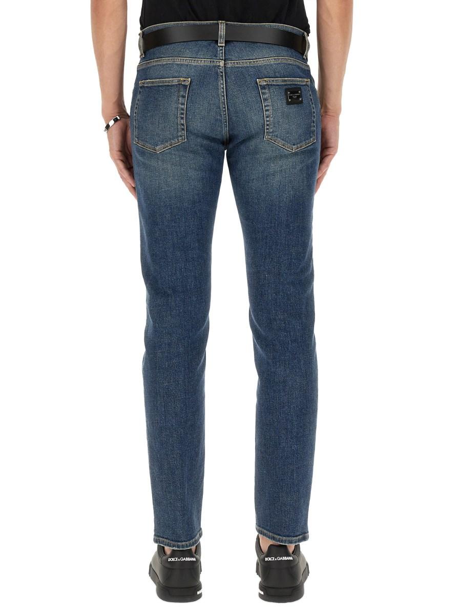 DOLCE & GABBANA JEANS SLIM FIT IN DENIM STRETCH
