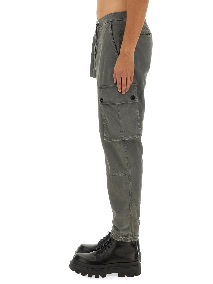 DOLCE & GABBANA PANTALONE CARGO IN COTONE
