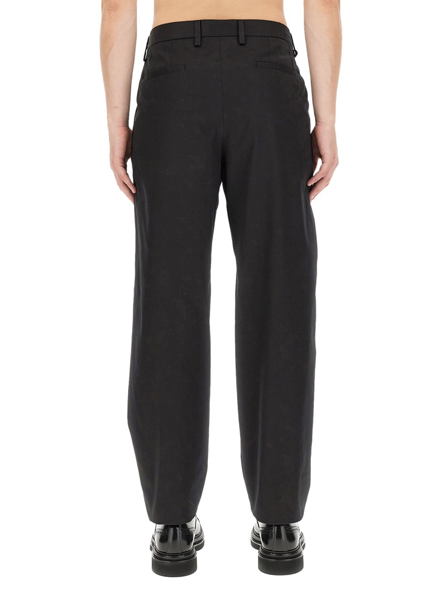 DOLCE & GABBANA PANTALONE IN GABRDINA DI COTONE