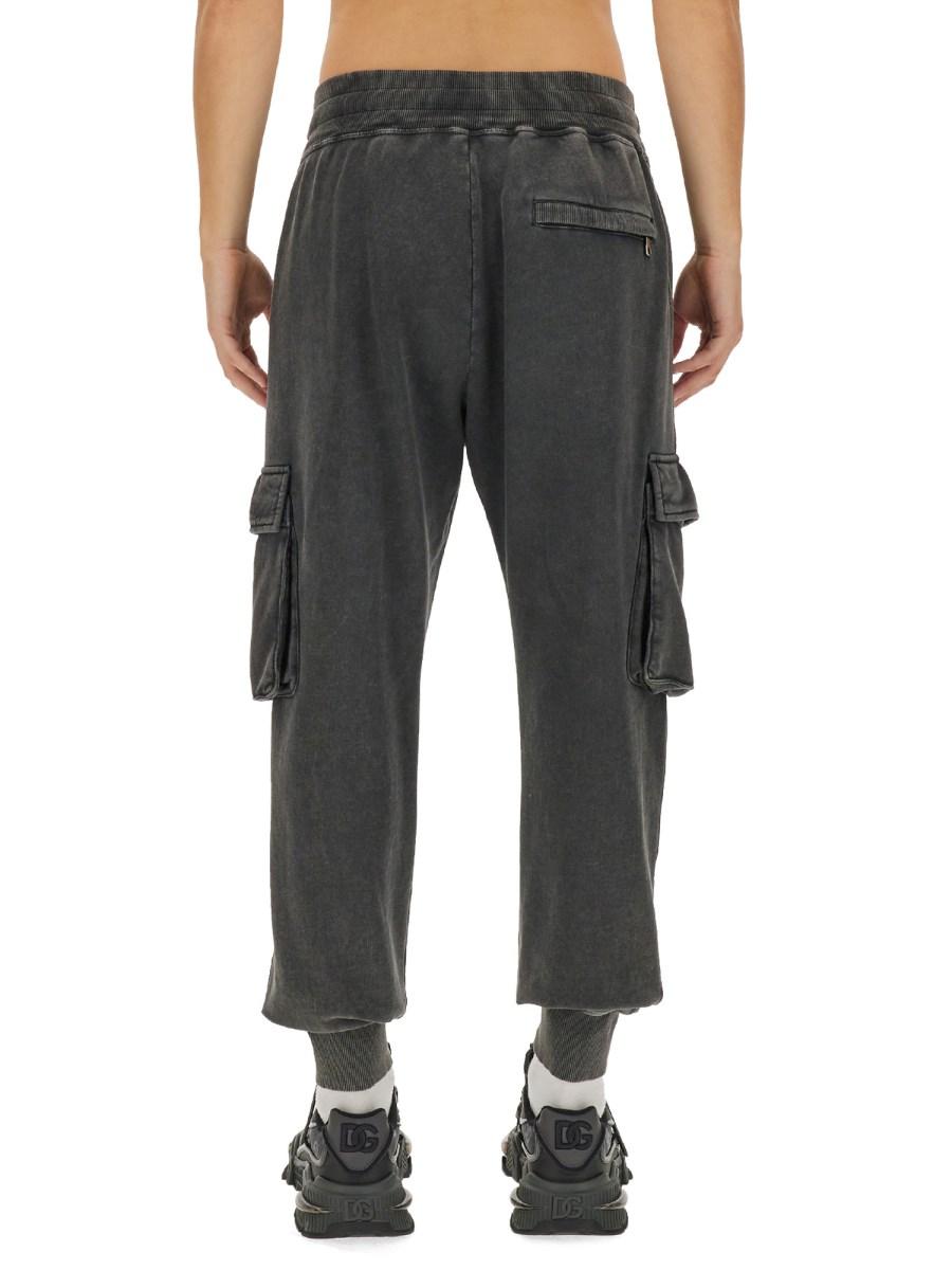 DOLCE & GABBANA PANTALONE JOGGING CON LOGO
