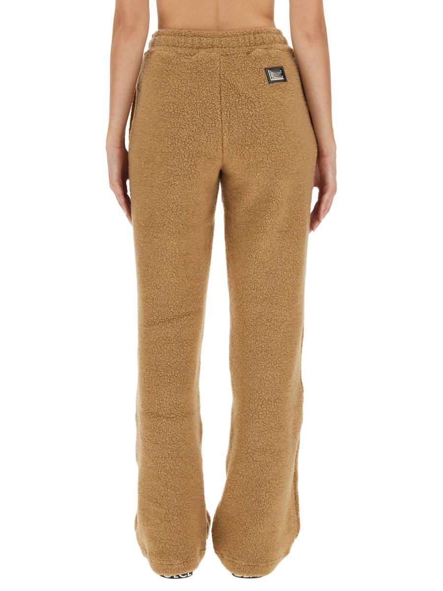 DOLCE & GABBANA PANTALONE JOGGING IN JERSEY DI LANA