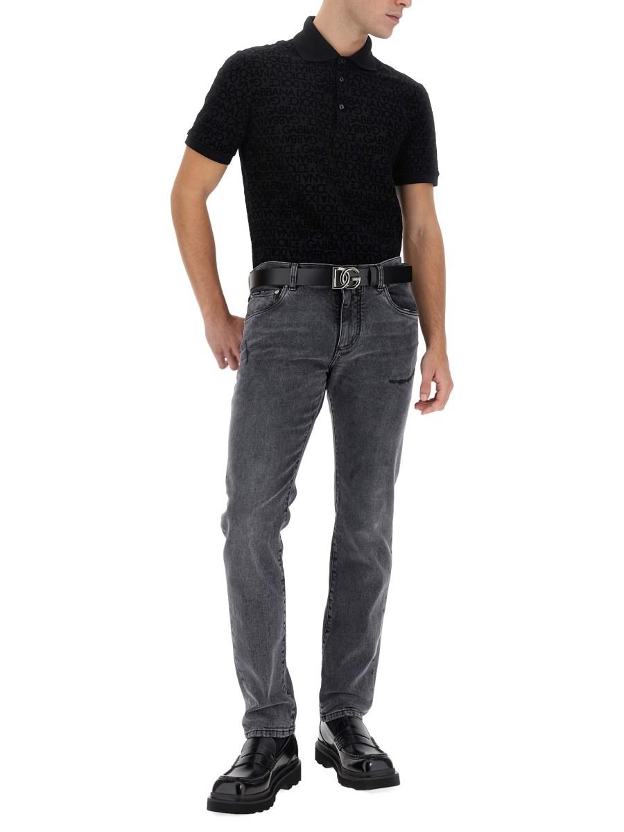 DOLCE & GABBANA POLO CON LOGO