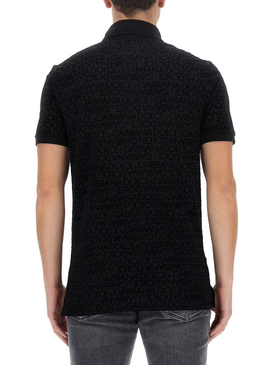 DOLCE & GABBANA POLO CON LOGO