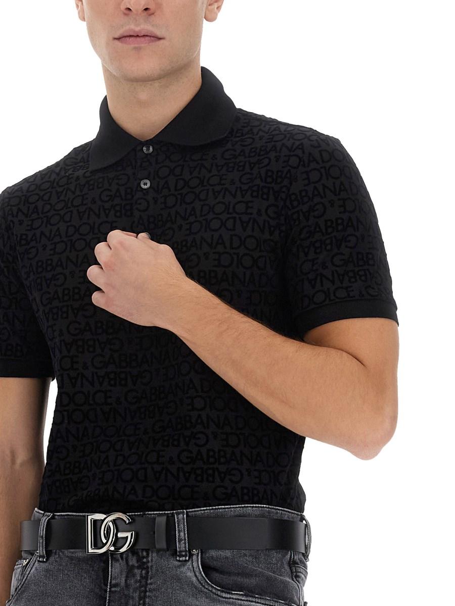DOLCE & GABBANA POLO CON LOGO