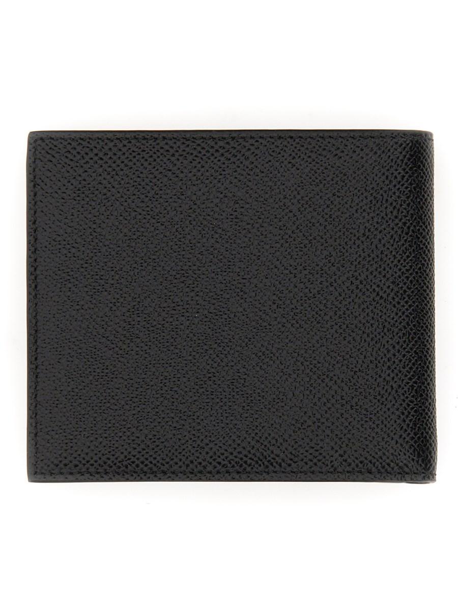DOLCE & GABBANA PORTAFOGLIO BIFOLD IN PELLE DAUPHINE