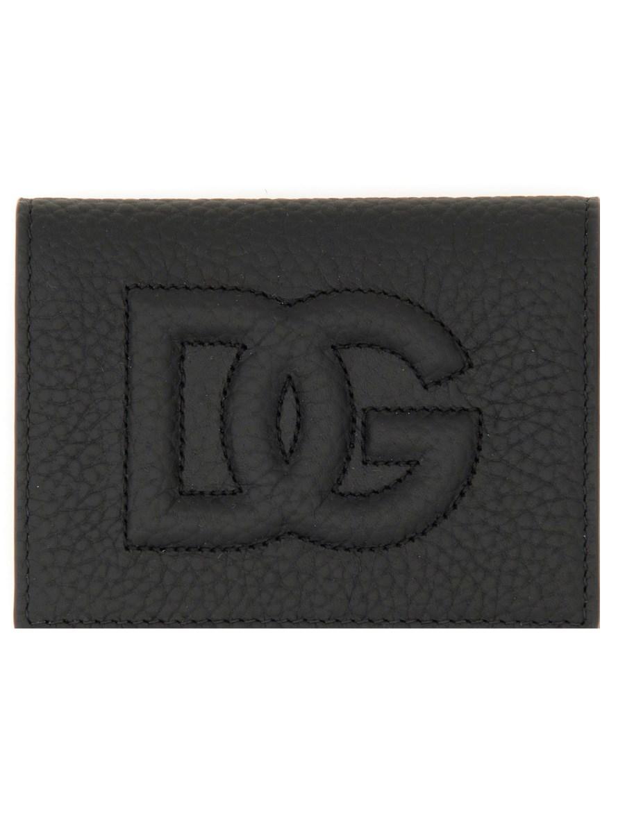 DOLCE & GABBANA PORTAFOGLIO CON LOGO IN PELLE