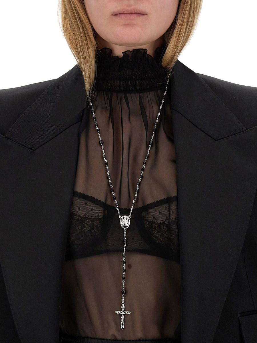 DOLCE & GABBANA REGGISENO A BALCONCINO IN PIZZO