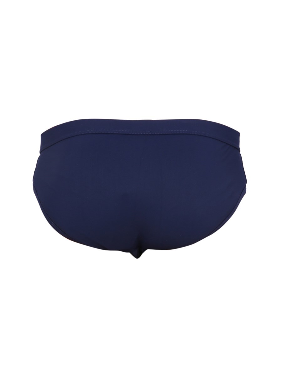 DOLCE & GABBANA SLIP MARE ALTO CON PLACCHETTA LOGATA