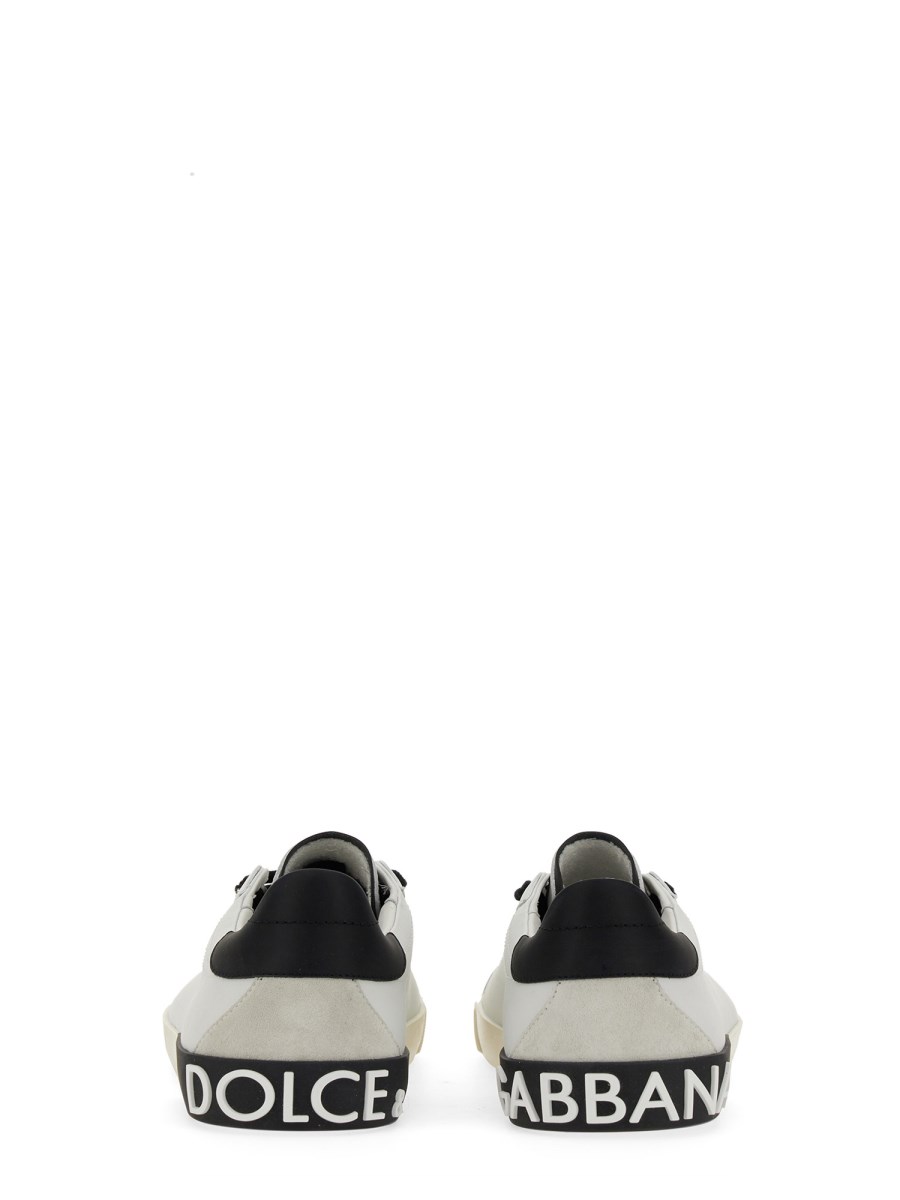 DOLCE & GABBANA SNEAKER IN PELLE