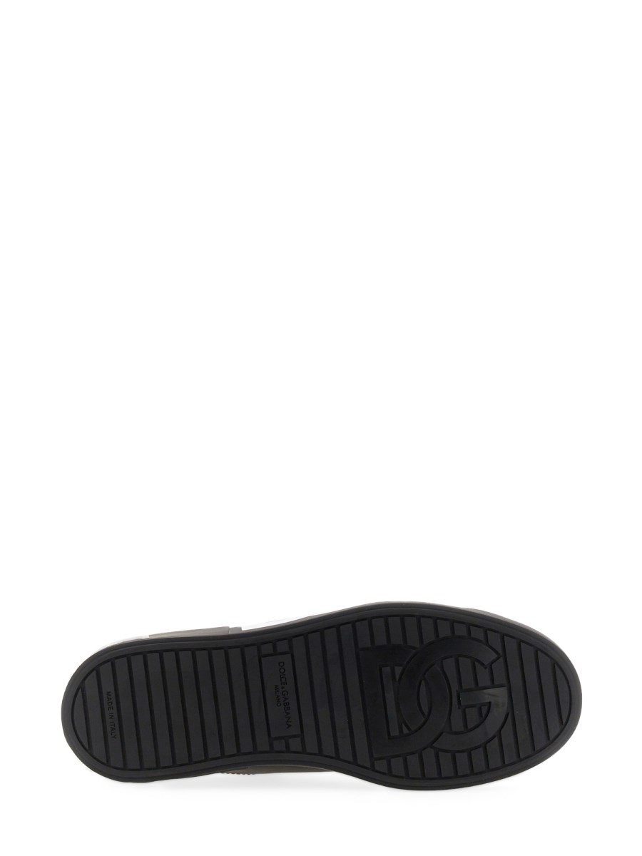 DOLCE & GABBANA SNEAKER PORTOFINO IN PELLE
