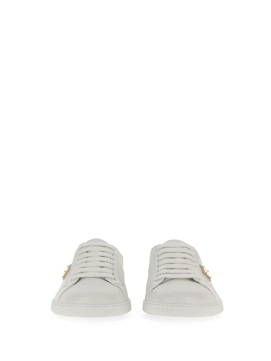 DOLCE & GABBANA SNEAKER SAINT TROPEZ IN PELLE