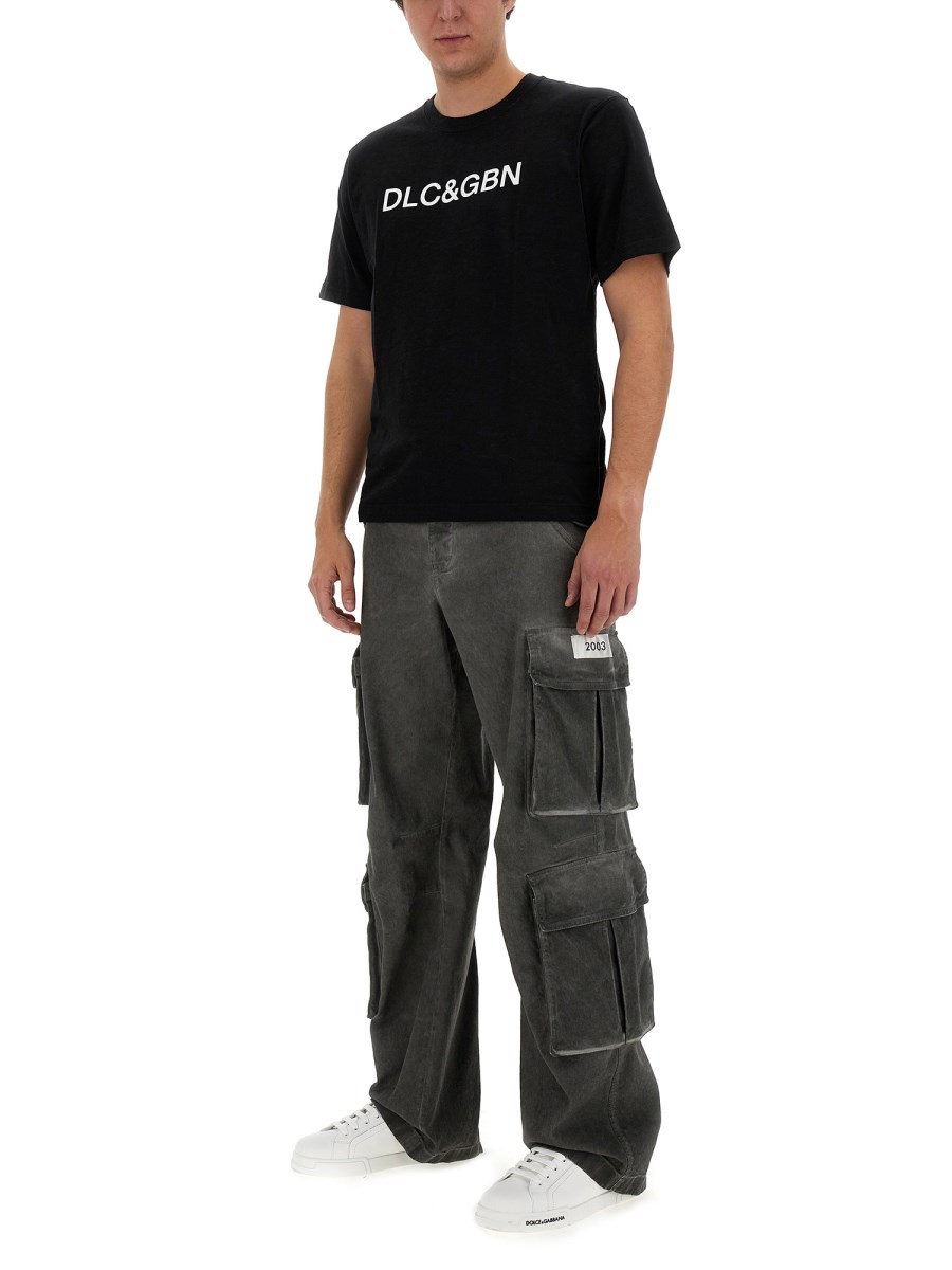 DOLCE & GABBANA T-SHIRT CON LOGO