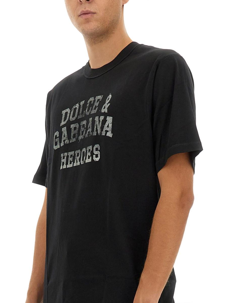 DOLCE & GABBANA T-SHIRT CON LOGO