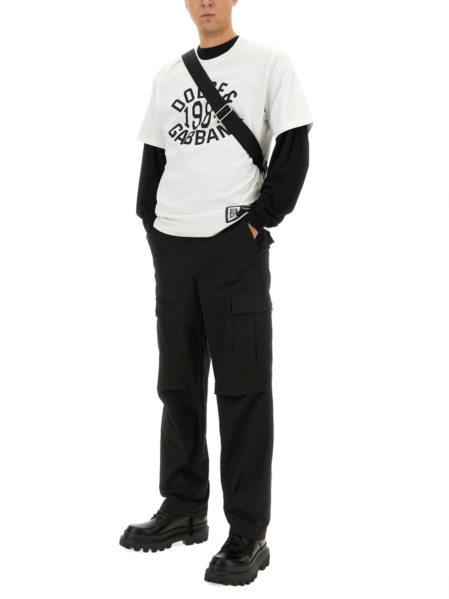 DOLCE & GABBANA T-SHIRT CON LOGO