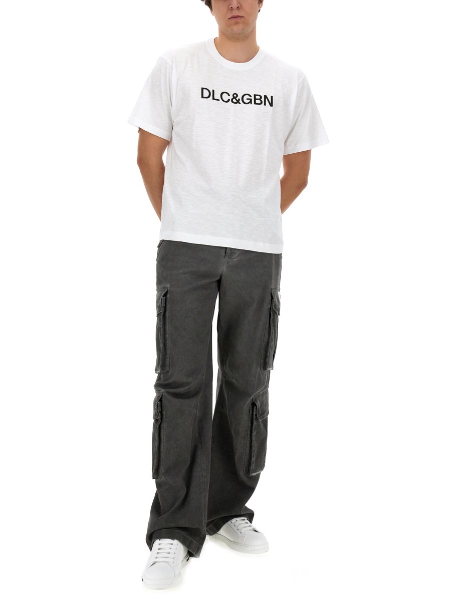 DOLCE & GABBANA T-SHIRT CON LOGO