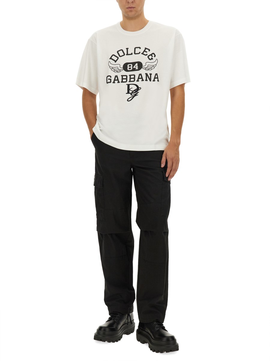 DOLCE & GABBANA T-SHIRT IN COTONE