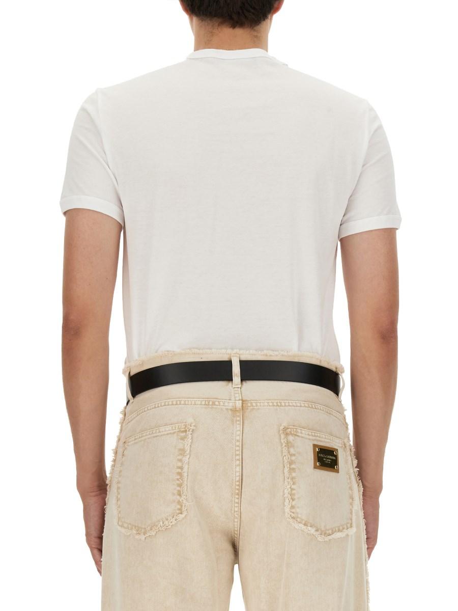 DOLCE & GABBANA T-SHIRT IN COTONE