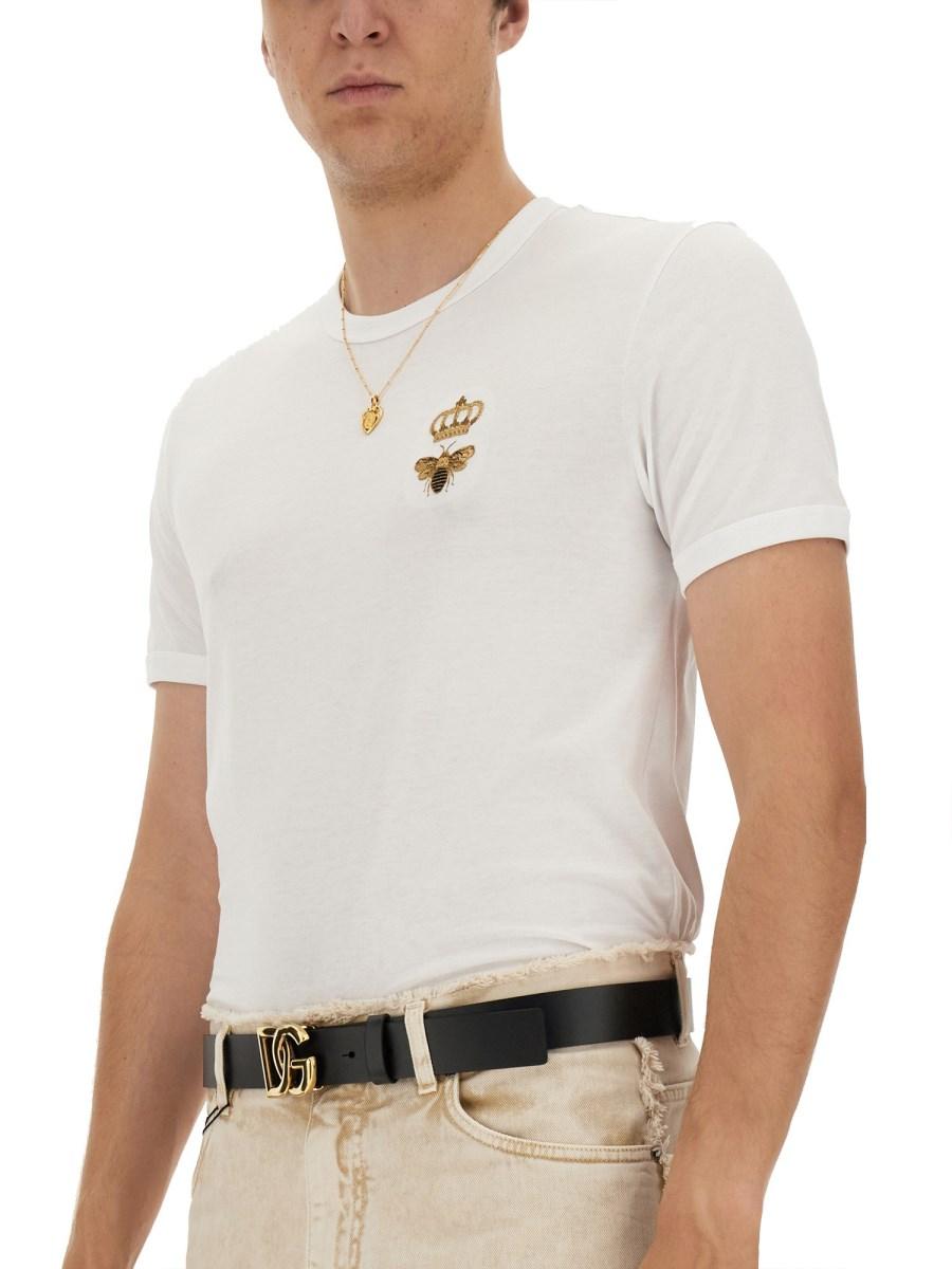 DOLCE & GABBANA T-SHIRT IN COTONE