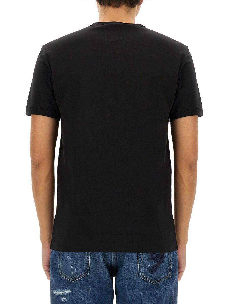 DOLCE & GABBANA T-SHIRT IN JERSEY IN COTONE