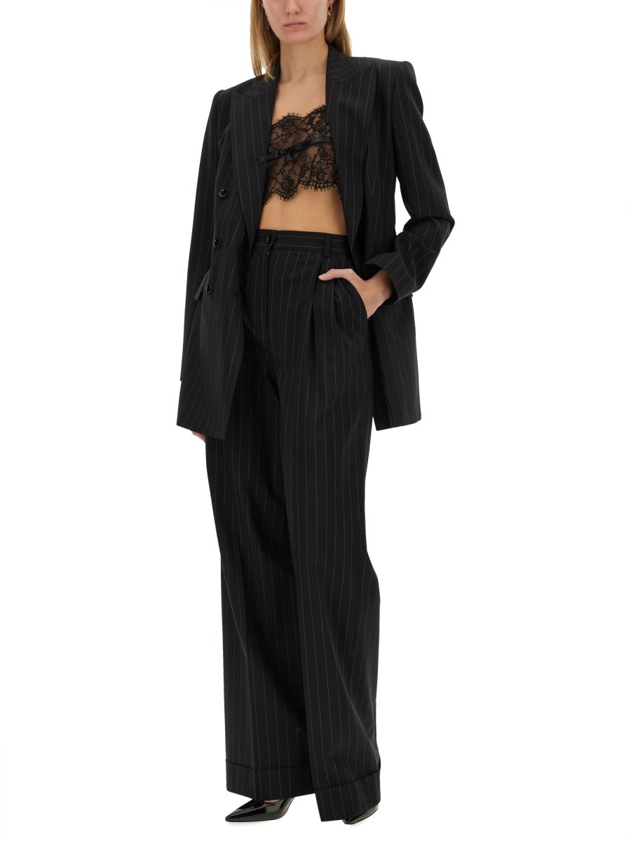 DOLCE & GABBANA TOP LINGERIE IN PIZZO