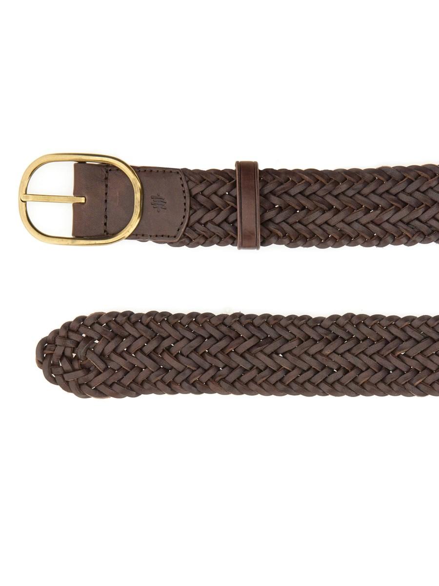 DRAGON DIFFUSION CINTURA IN PELLE CON FIBBIA OVALE