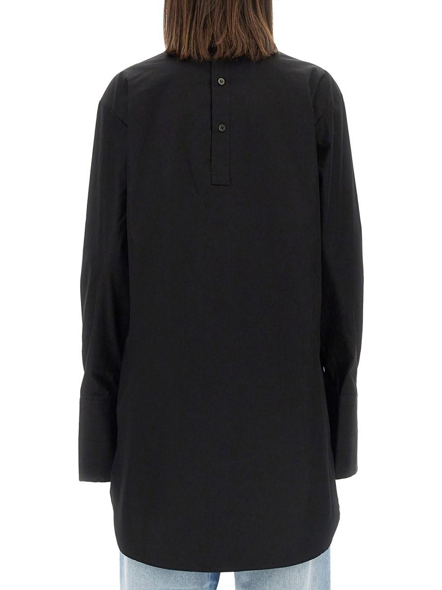 DRIES VAN NOTEN CAMICIA A QUADRI IN COTONE