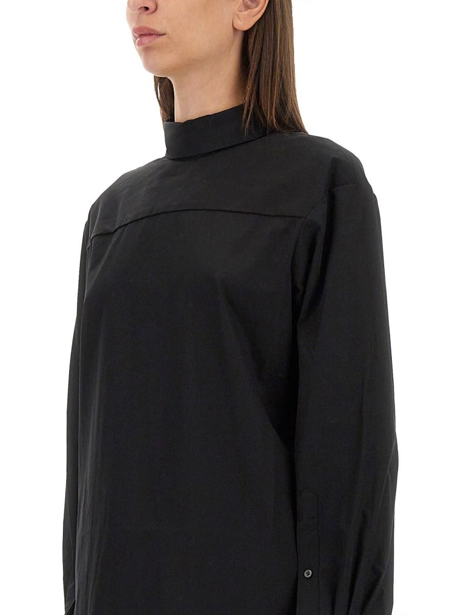 DRIES VAN NOTEN CAMICIA A QUADRI IN COTONE
