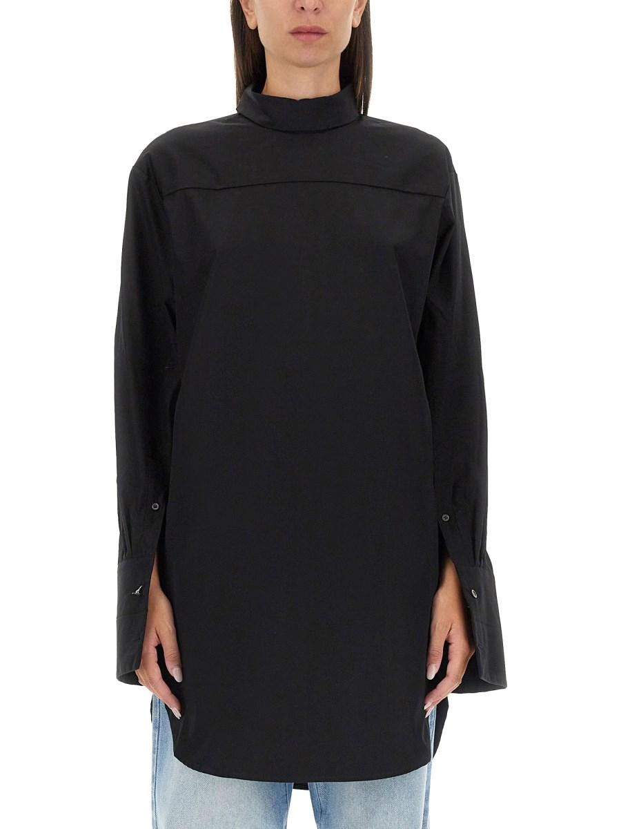 DRIES VAN NOTEN CAMICIA A QUADRI IN COTONE