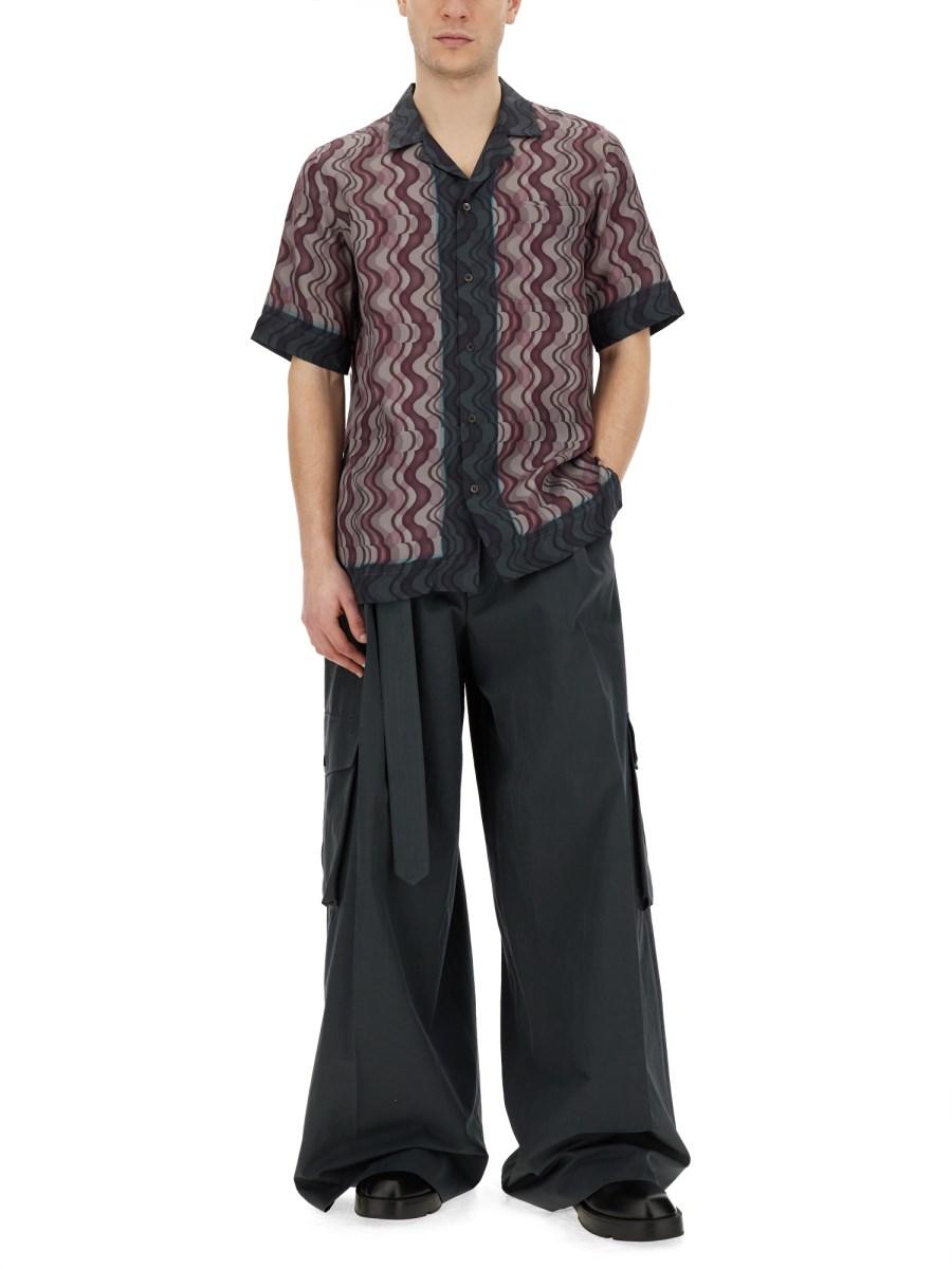 DRIES VAN NOTEN CAMICIA CON STAMPA