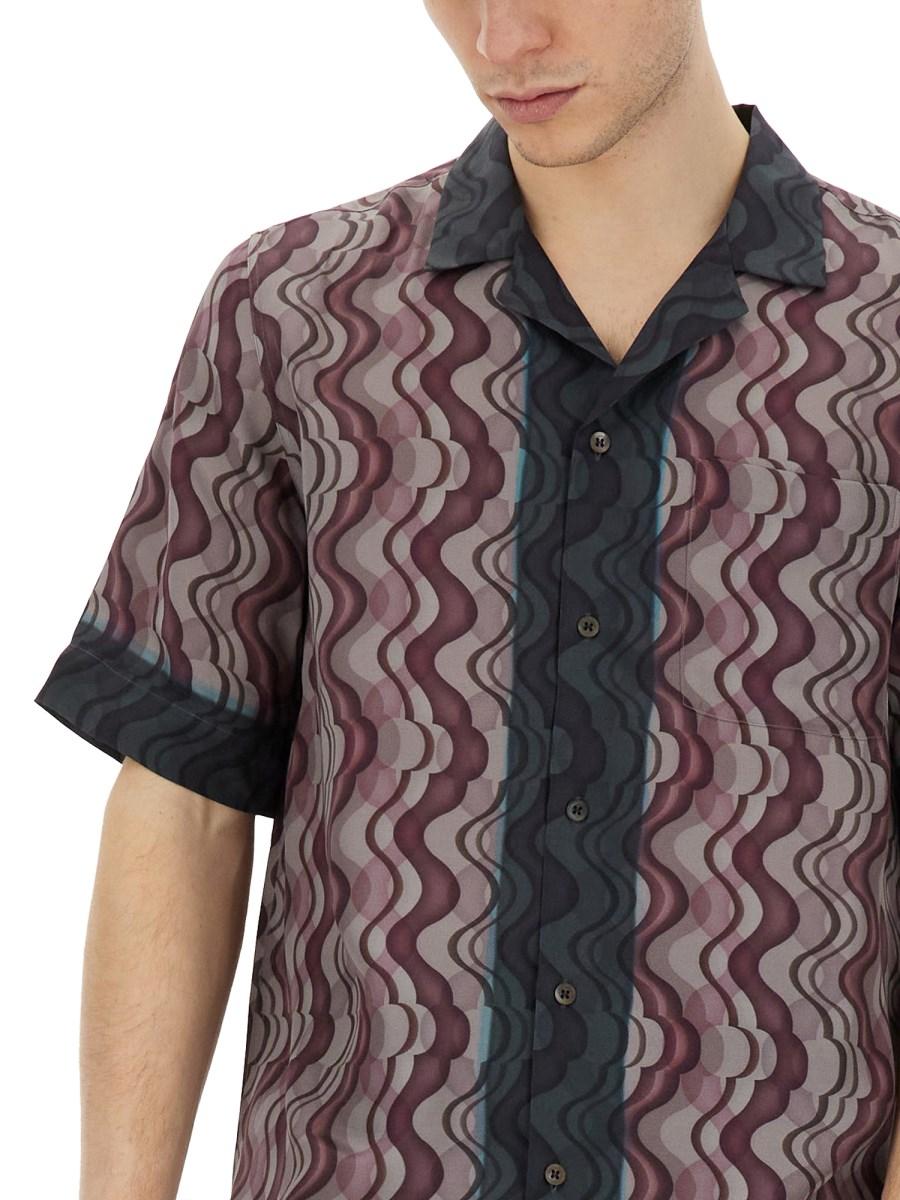DRIES VAN NOTEN CAMICIA CON STAMPA