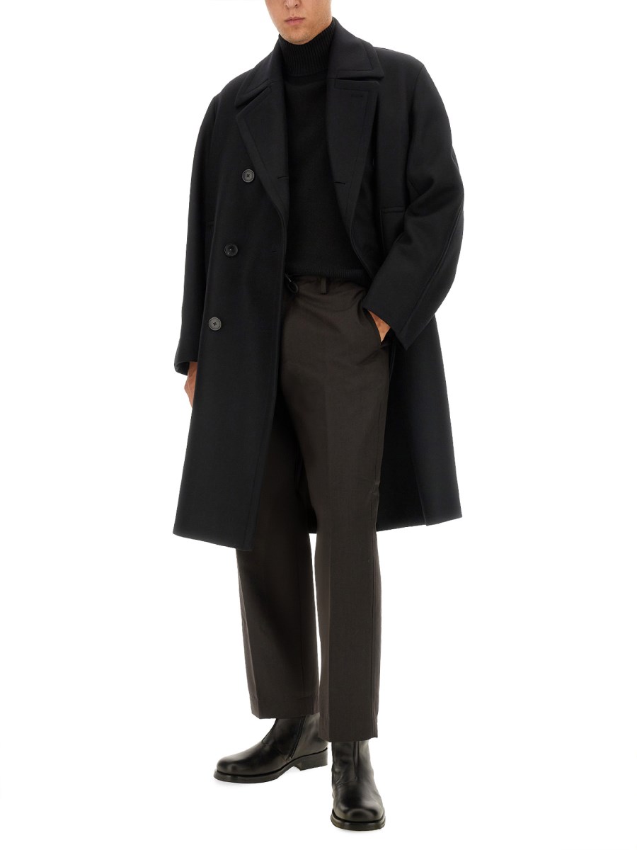 DRIES VAN NOTEN CAPPOTTO DOPPIOPETTO IN LANA