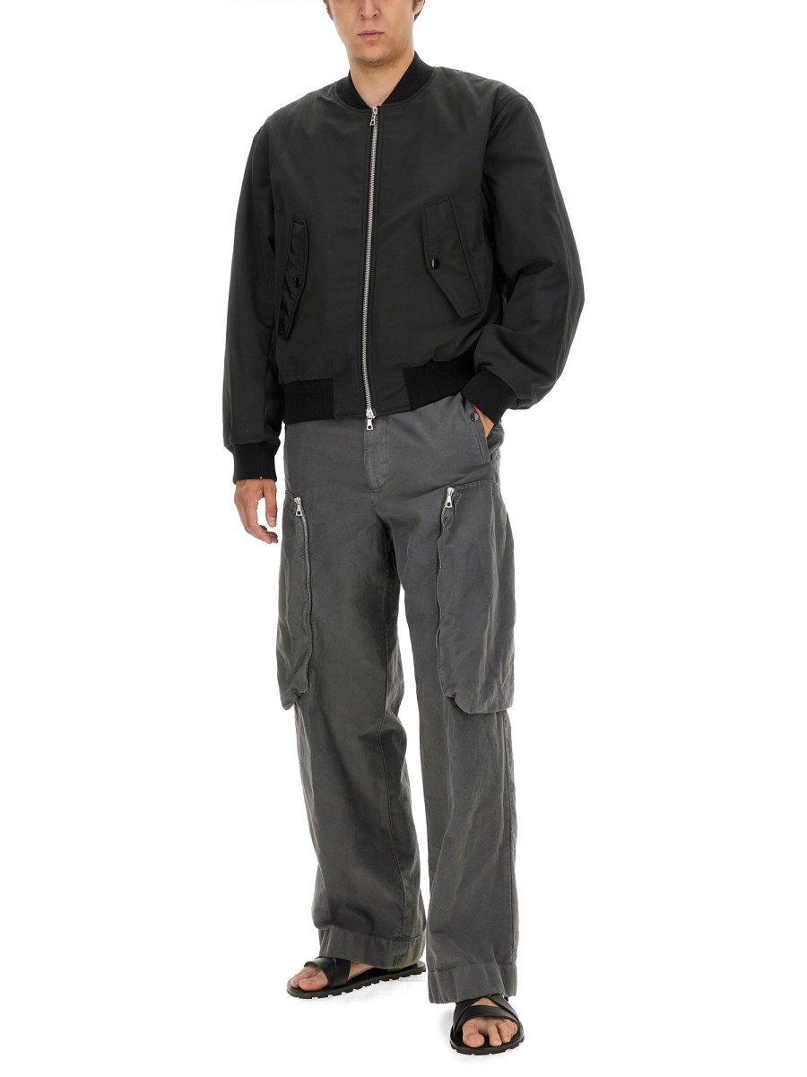 DRIES VAN NOTEN GIACCA CON ZIP