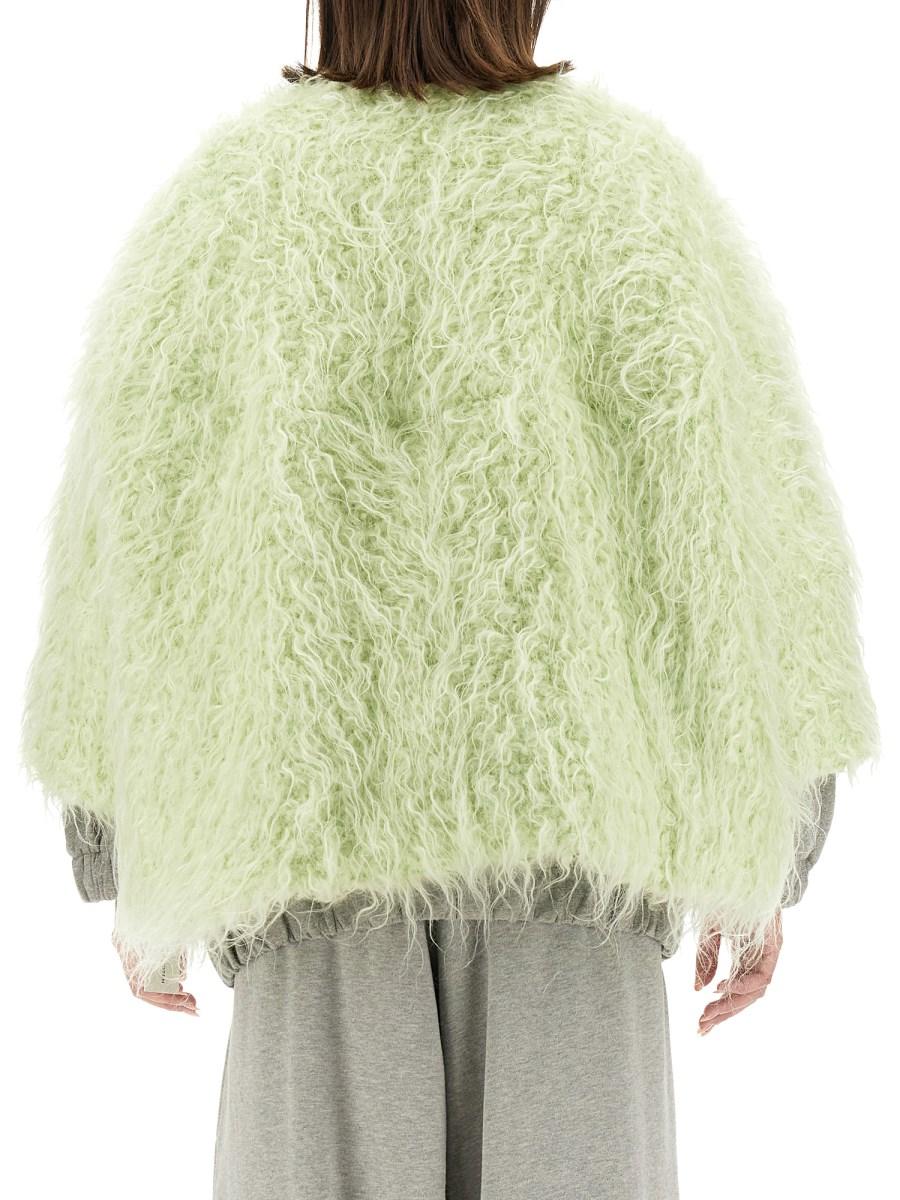 DRIES VAN NOTEN GIACCA IN SHEARLING SINTETICO