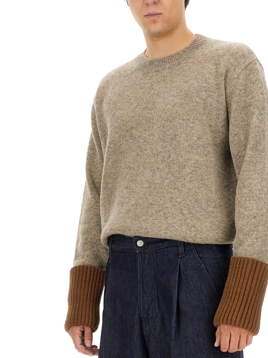 DRIES VAN NOTEN MAGLIA IN LANA VERGINE