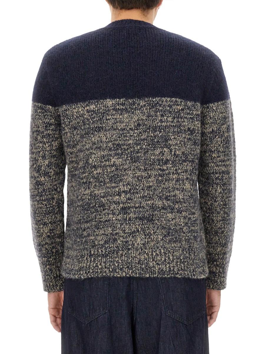 DRIES VAN NOTEN MAGLIA IN MISTO ALPACA