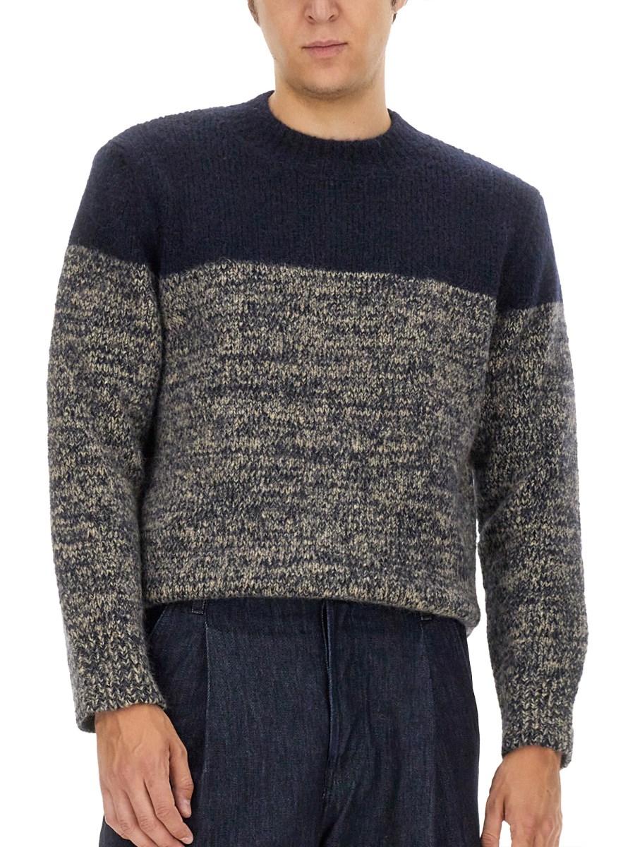 DRIES VAN NOTEN MAGLIA IN MISTO ALPACA