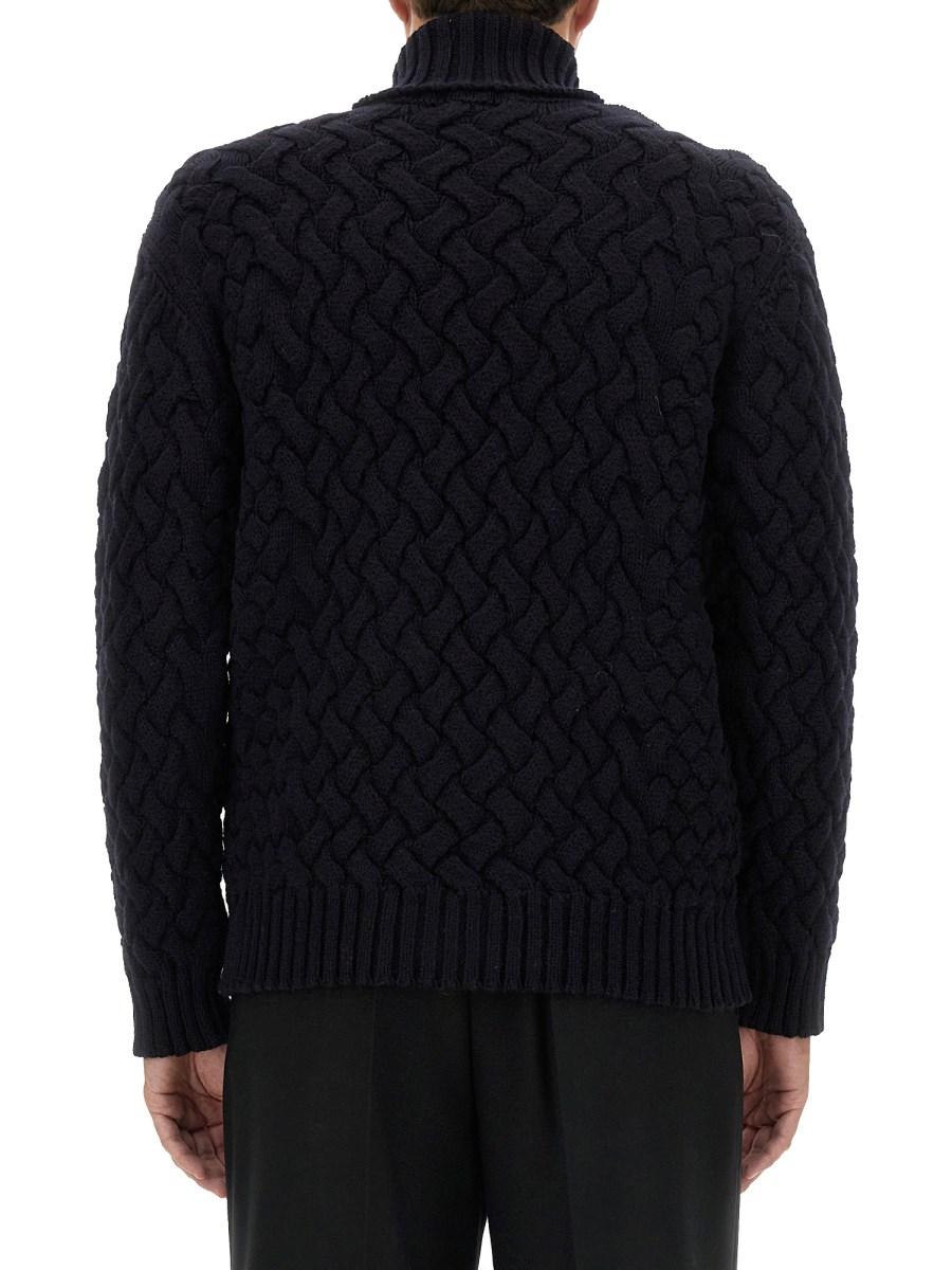 DRIES VAN NOTEN MAGLIA MONALDO IN LANA