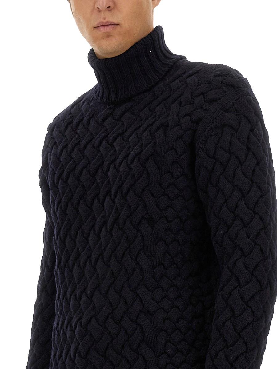 DRIES VAN NOTEN MAGLIA MONALDO IN LANA