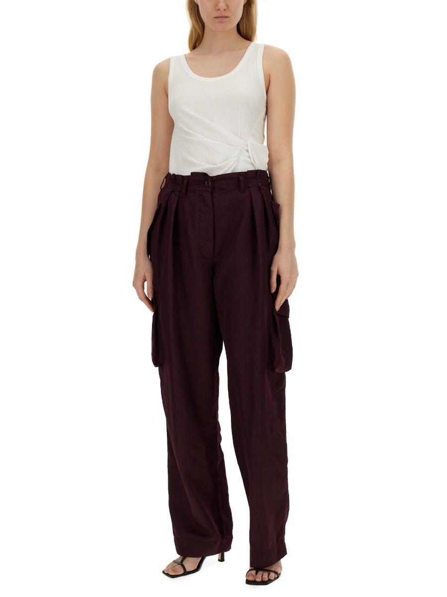 DRIES VAN NOTEN PANTALONE CARGO