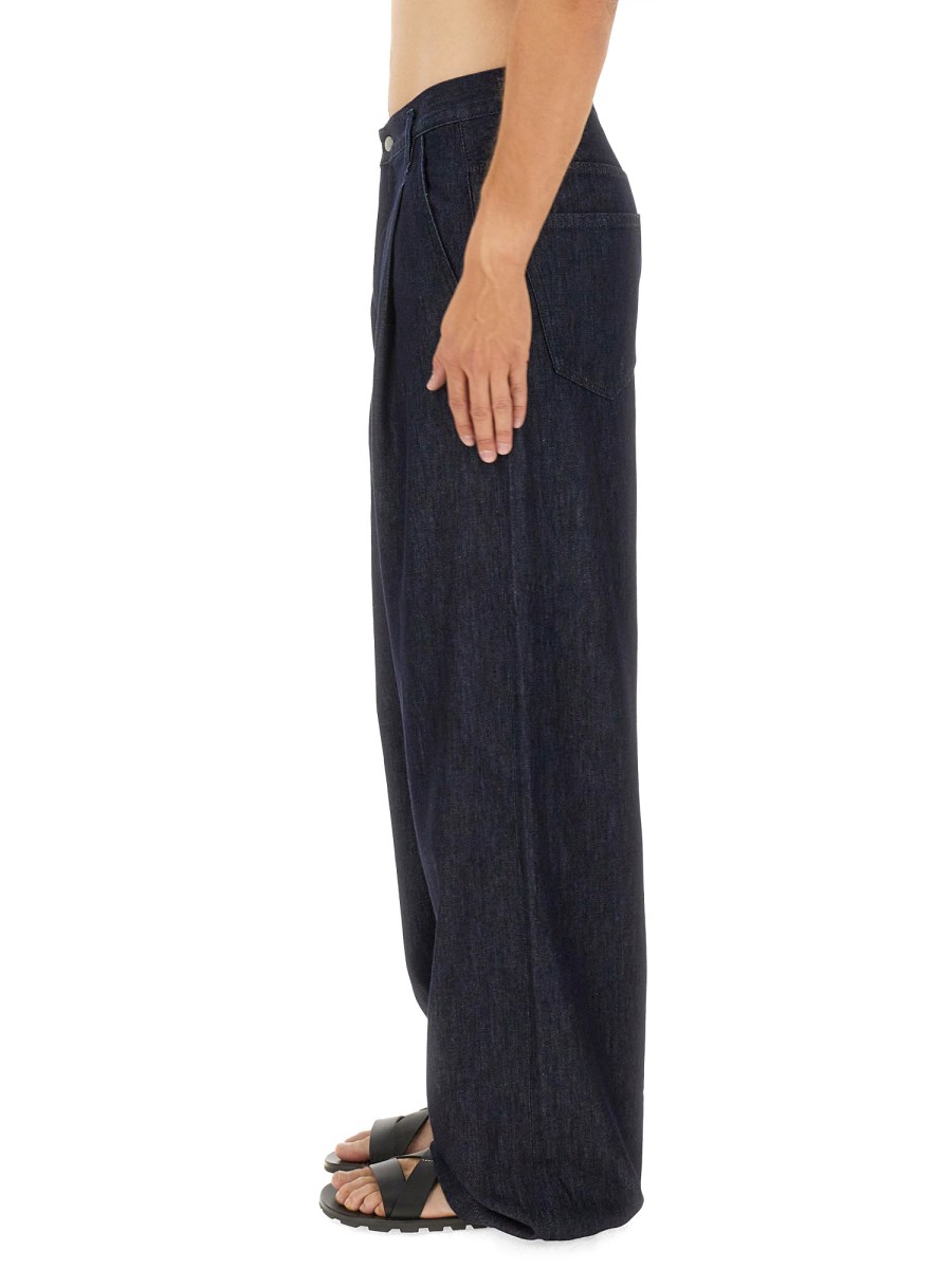 DRIES VAN NOTEN PANTALONE IN DENIM