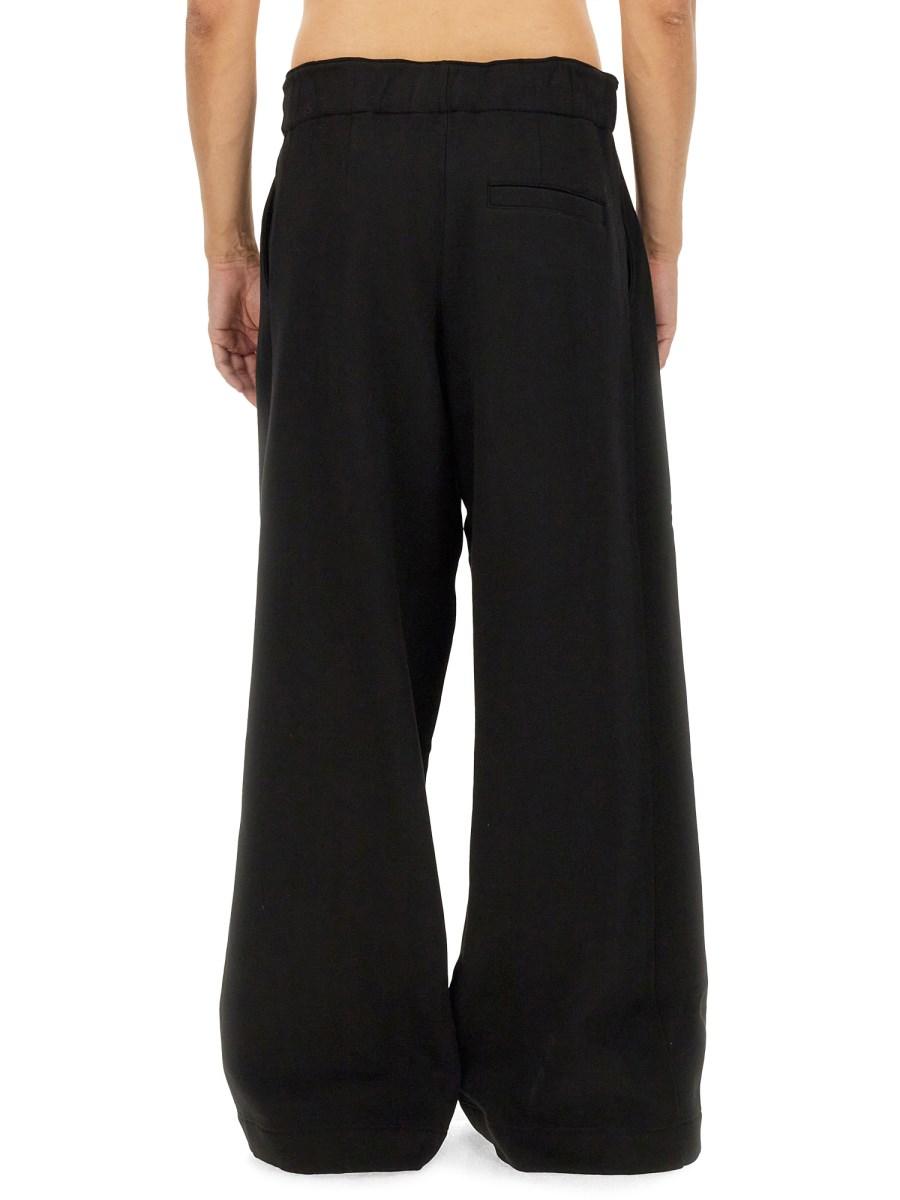 DRIES VAN NOTEN PANTALONE IN FELPA
