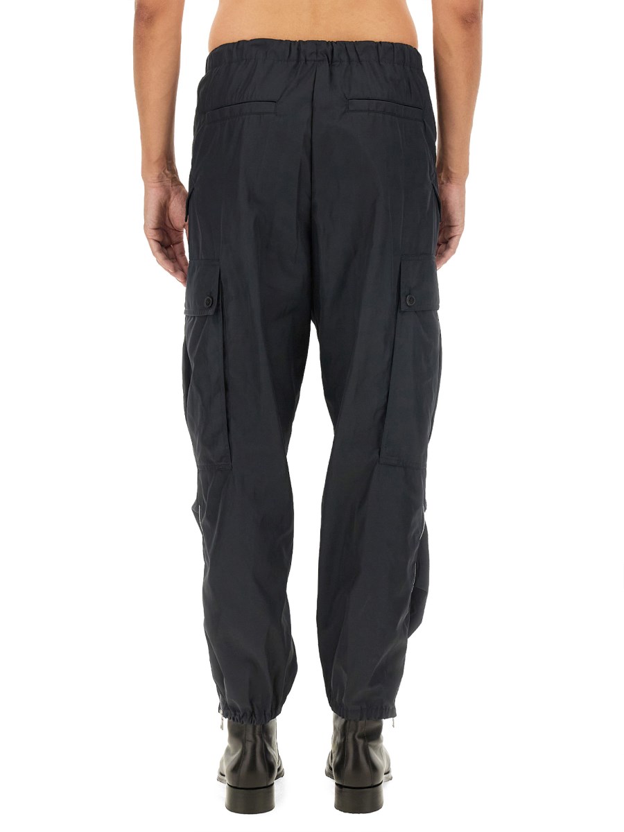DRIES VAN NOTEN PANTALONE PENTRIG IN NYLON